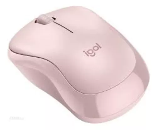 Logitech M220 Silent, Mouse Inalámbrico / 90% Más Silencioso Color Rosa