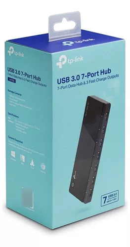 Hub Tp-link Usb 3.0 Concentrador Uh700 Con 7 Puertos 5 Gbps - Imagen 2