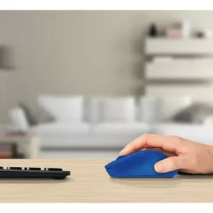 Mouse Inalámbrico Logitech M280 Azul Garantia Factura Electr