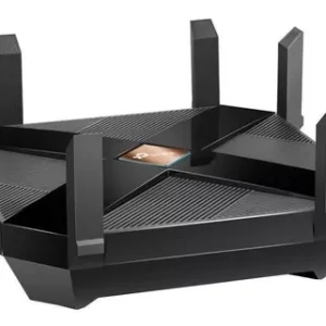 Router, Access point TP-Link Archer AX6000 Quad-Core V1 negro 100V/240V