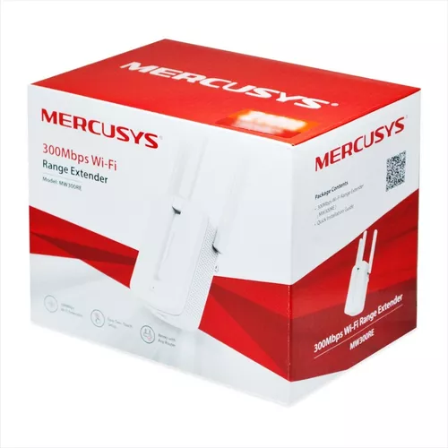 Range extender Mercusys MW300RE V1 blanco 110V/220V
