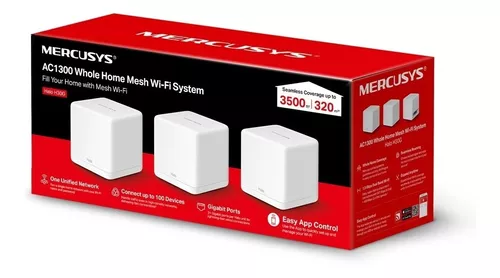Wi-fi Mesh Mercusys Halo H30g Ac1300 Doble Banda (3-pack) - Imagen 2