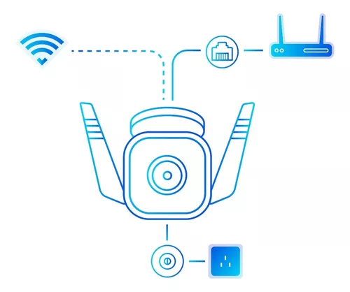 Cámara Seguridad Tapo C310 Exterior 3mp Wifi Rj45 Tp-link V2 - Imagen 3