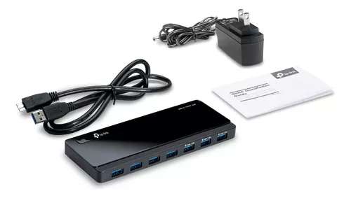 Hub Tp-link Usb 3.0 Concentrador Uh700 Con 7 Puertos 5 Gbps - Imagen 4