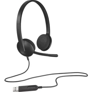 Audifonos Con Micrófono Logitech Usb H340 Garantía 2 Años