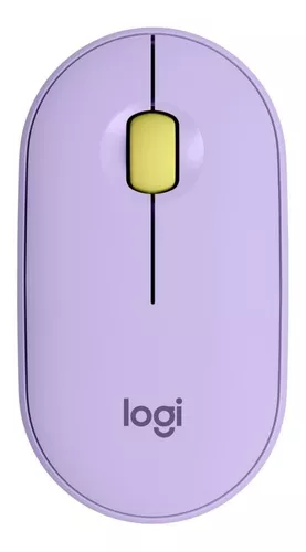 Mouse Inalámbrico Logitech Pebble M350 Lavanda Factura Elect - Imagen 4