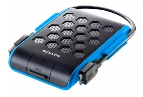 Disco Duro Externo Adata 1 Tb 3.2 Ahd720-1tu31-cbl Antishock - Imagen 3