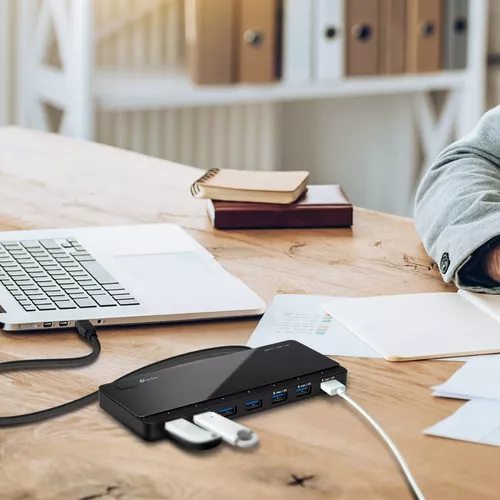 Hub Tp-link Usb 3.0 Concentrador Uh700 Con 7 Puertos 5 Gbps - Imagen 6